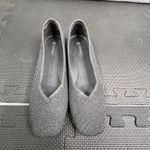 Vivaia Aria Knit Pointed Toe Flats Gray Size 41 Eco Photo 1