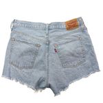 Levi's Women's Size 31 Denim 501 Shorts Distressed Ripped Frayed Hem Light Wash Photo 1