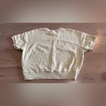 Madewell Botanical Dye Edition short sleeve sweatshirt daffodil yellow medium Photo 1