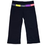 Lululemon Groove cropped flare color block athletic pants 6 Photo 0