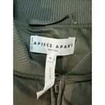 Apiece Apart Apiece ApartOrka Long Bomber Jacket Olive Women's Organic Cotton Oversized XL Photo 8