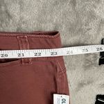 Old Navy Extra High Rise Wide Leg Pants Women’s 28 Burgundy Red Cotton Blend NWT Photo 3