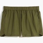 Madewell  Medium Olive Green Casual Shorts Elastic‎ Waist Comfortable Wear Photo 0