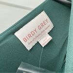 Birdy Grey  Shamin Sleeveless V Neck Formal Bridesmaid Dress in Crepe Sea Glass S Photo 7