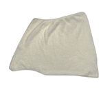 Anthropologie Sweater Cream One Shoulder Extra Soft Scrunch Side Sweater XL Photo 1