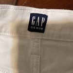 Gap  White Jean Shorts with‎ Frayed Hem Photo 1