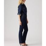 Levi's 26x28 Premium 501 Original Fit Women's Jeans Deep Breath - Dark Wash Photo 1