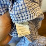 Max Studios Max Studio Blue White Gingham Plaid Belted Maxi Dress NWT Size Small Photo 5