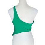 Naked Wardrobe - NWT Green Smooth
Side Asymmetrical Crop Top
Sz M Photo 2