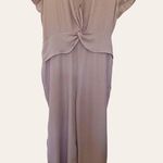 Anthropologie Amadi Light Purple Plath Lightweight Short Sleeve Jumpsuit Size M Photo 0