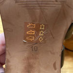 Madewell  Daniela Black Leather Lace‎ Up Gladiator Sandals Strappy Block Heel 10 Photo 4