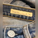 PacSun waist size 22 Vintage Icon distressed destroyed blue jeans raw hem Photo 4