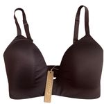 SKIMS Wireless Form T-Shirt Demi Bra in Cocoa Size 32DDD Photo 4