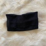 Solid Black Knotted Winter Headband Photo 3