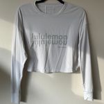 Lululemon  Muscle Love White Long Sleeve Shirt Photo 2