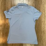 Peter Millar Peter Millar Women's Golf Polo Shirt Medium Blue Performance Logo Texas SPF50 Photo 3