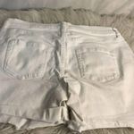 J.Crew Womens White Stretch Low Rise Light Wash Regular Jean Shorts Size 27 Photo 1