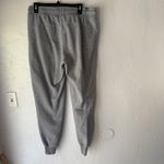 Puma Women's Gray Sweatpants Joggers Size L Logo Drawstring Cuffed Athletic Photo 4