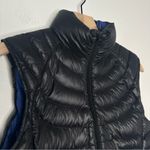 Bernardo  Goose Down Vest Black Full Zip Puffer Vest Womens Medium Packable Black Photo 2