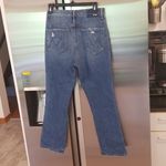 💕MOTHER SUPERIOR💕 High Waisted Smokin Double Ankle Jeans Broken Record 28 NWOT Blue Photo 12