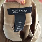 White House | Black Market NWT  Tan Crop Pants Photo 4