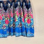 Lucky In Love Multi Color Pleated Mini Tennis Skirt Skort Women’s L Athletic Blue Size L Photo 7