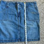 Old Navy 🦋  Denim Jean Mini Skirt Casual Size 12 Photo 3