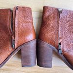 Madewell pebble leather heel ankle booties Photo 5