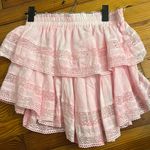Love Shack Fancy  Ruffle Heritage Mini Skirt Photo 0