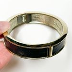 Tobi Black and Gold Hinge Bracelet | Bangle Statement Bracelet Photo 2