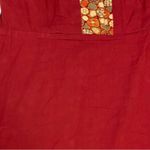 Anthropologie  Small Retro Dress Boho Fall Cotton 50s style Edme & Esyllte Art Photo 13