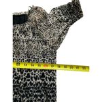 Inc international Concepts Black & Brown Mesh Long Sleeve Blouse Size M | 44-15 Photo 3