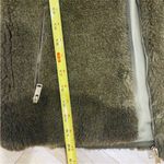 J.Crew  faux fur jacket. A beautiful olive green color NWT Photo 4