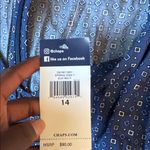 CHAPS  Blue Jumpsuit SIZE 14 Photo 3