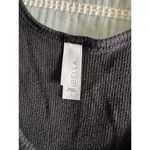 Bella Women's Ribbed Black Tank Top Athletic "Squat More Suck Less" Size Large Photo 2