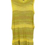 Free People Free People FP Womens Boho Always Sunny Days Linen Blend Knit Tank Tunic Top M Photo 1