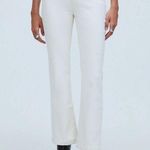 Madewell Womens Ecru Kick Out Crop Jeans Photo 0