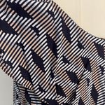 Jade Melody Tam Asymmetric Ruffle Sleeve Tank Blue Photo 3