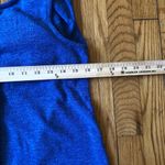 Sabo Skirt EUC Women's Bright Blue Sleeveless Drape Back Sweater Size XS Photo 3