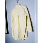 SAUNDERS COLLECTIVE Yellow Oversized Collared Neck Button Up Dress Size 2 Photo 9