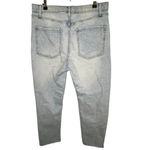 Wild Fable  Light Wash High Rise Slim Straight Leg Distressed Denim Jeans Photo 5