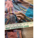 Backroad Blues Women Size Large Button Down Shirt Western Aztec Embroidered City Photo 4