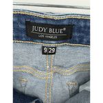 Judy Blue Slim Fit Tapered Jeans Medium Wash Size 29 Distressed Photo 7