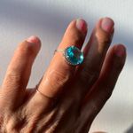 Beverly Hills Boutique Ring... Blue Photo 4