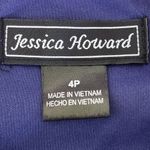 Jessica Howard Colorful Sheath Dress Size 4 Petite Wedding Guest Dress Photo 6