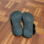 Sanuk  Black Triangle Womens Yoga Mat Sandal Slingback Shoes Flip Flop‎ Size 9 Photo 3