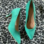 Kelly & Katie  Emmie Teal Faux Suede Pump 6.5 Photo 1