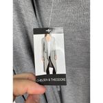 CHELSEA & THEODORE Cardigan Duster XXL Mist Grey Heather Open Front Long Sleeve Gray Photo 2