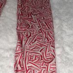 Modern Lux  candy cane Christmas Santa leggings pants woman’s size XL Photo 1