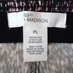 NWT 89th+Madison Pants SIZE PL Black Photo 1